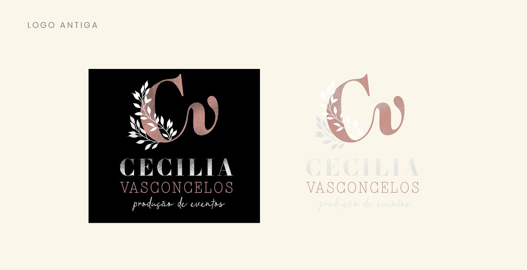 Cecilia Vasconcelos Rebranding