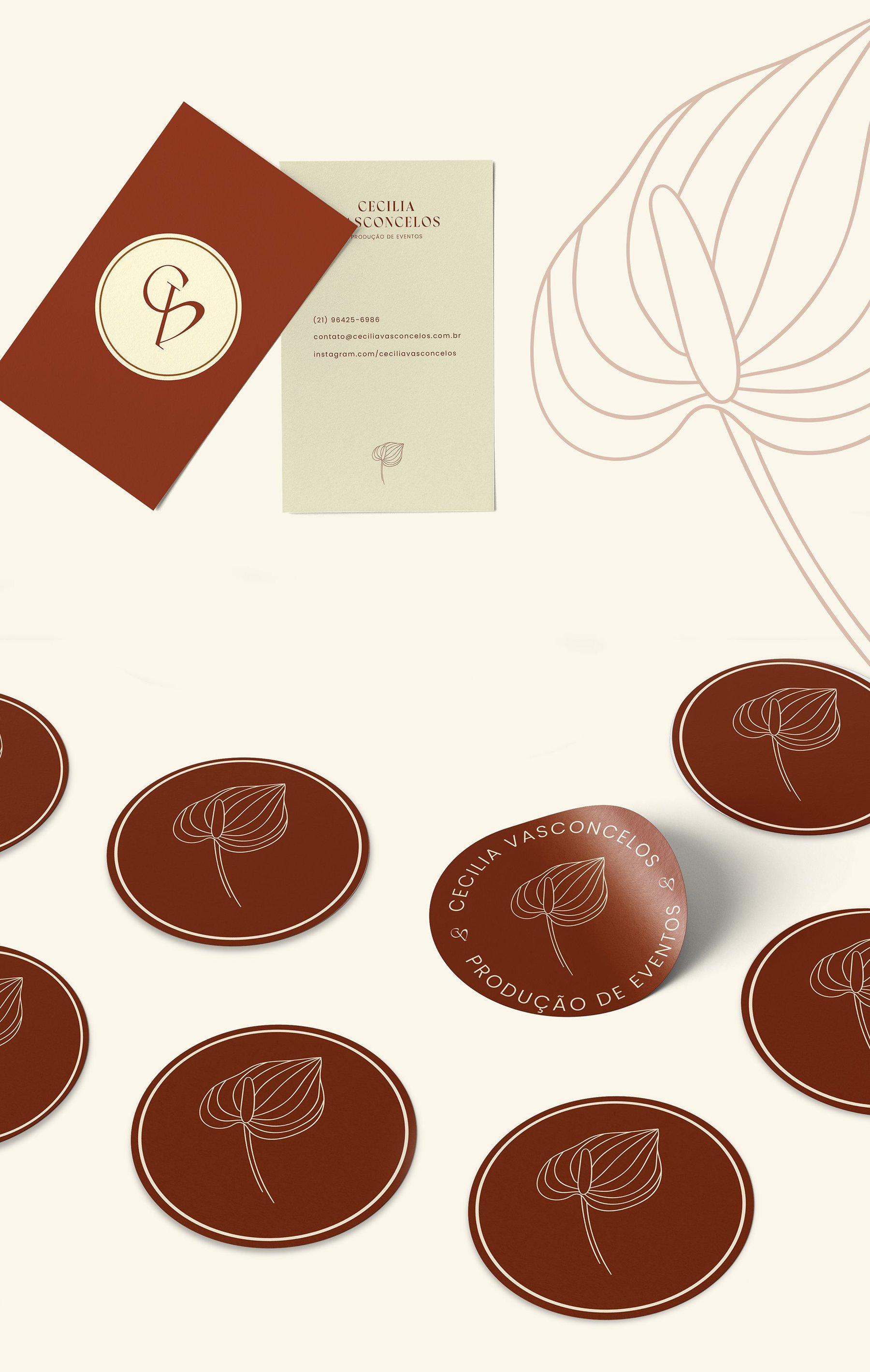 Cecilia Vasconcelos Rebranding
