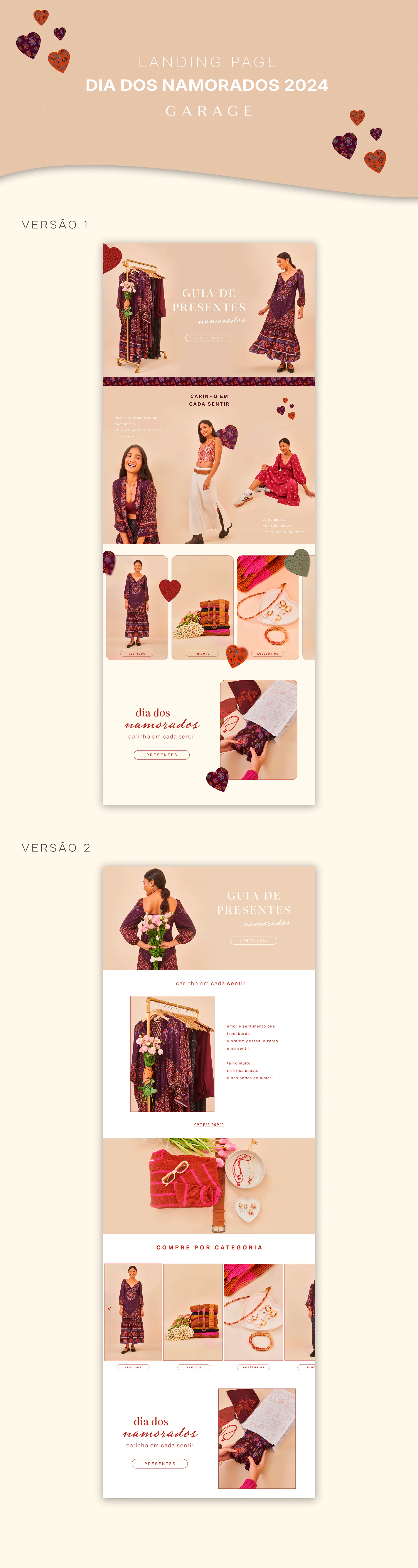 Landing Page Dia dos Namorados — Garage Rio